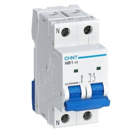 Interruttore Magnetotermico Chint NB1-63 1P+N...