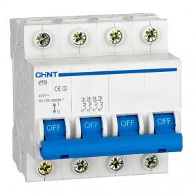Interruttore Magnetotermico Chint EB 4P 6A...