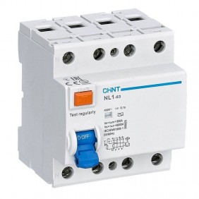 Interruttore differenziale puro Chint NL1-63...