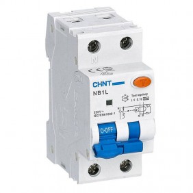 Magnetotermico differenziale Chint NB1L2 25A...
