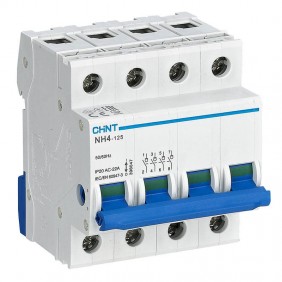 Sectionneur modulaire Chint NH4 63A 4P 400 Vac...