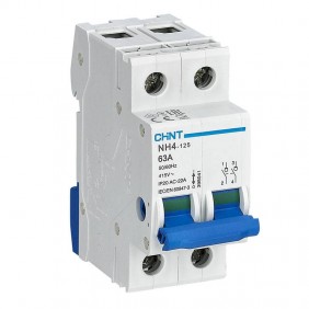 Sectionneur modulaire Chint NH4 63A 2P 400 Vac...