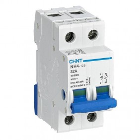 Sectionneur modulaire Chint NH4 32A 2P 400 Vac...
