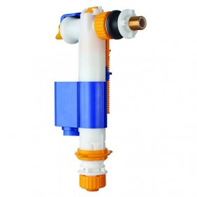 Toilet Flush Valve side and bottom connection...