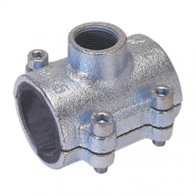 Support de dérivation en fonte pour tuyaux en...