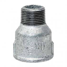 Gebo Temperguss-Reduziermuffe mit Gewinde A/I 1...