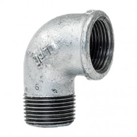 Gebo Cast Iron Threaded Elbow Fitting 90 Degree...