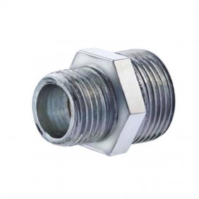 Racor roscado Oter de acero galvanizado M/M 1...