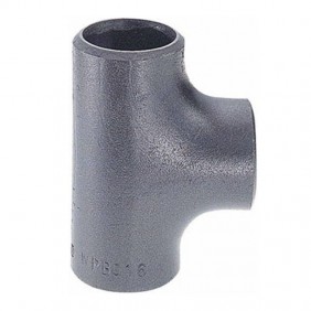 Oter steel T-Connector for pipes 1 1/2 black 70005