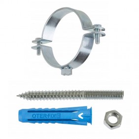 Oter Klemme mit Haken und Dübel Stahl für 3/4...