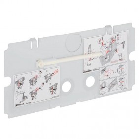 Geberit protection plate for double-button...