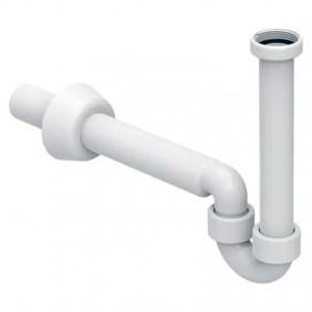 Siphon incurvé pour lavabo et bidet Geberit...