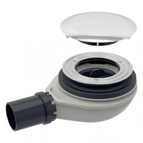 Siphon de douche Geberit d90 avec bouchon pour...