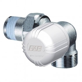 Far left angle thermostatic radiator valve 3/8...