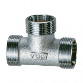 Far T-fitting 3/4 "x22 chrome plated rubber...