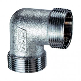 Far elbow fitting 3/4 "x22 chrome-plated...