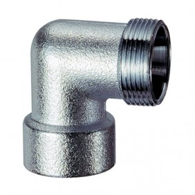 Racor codo Far 1 "x22 F cromado junta de goma...