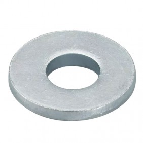 Rondelle Fischer large plat en acier galvanisé...