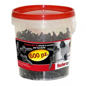 Chiodi a percussione Fischer ED18 barattolo da...