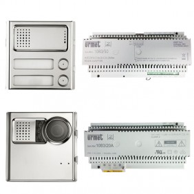 Urmet Video Sinthesi Steel 2VOICE Säulenbausatz...