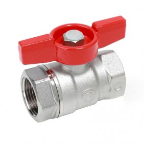 Valvola a sfera Giacomini F/F 3/8 maniglia a...