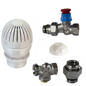 Giacomini valve and lockshield kit for 1/2...