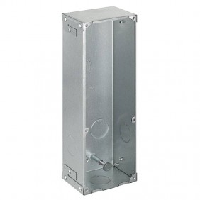 Flush-mounted box for external video IP...