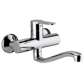 Paffoni Blu Wall-mounted kitchen tap with...