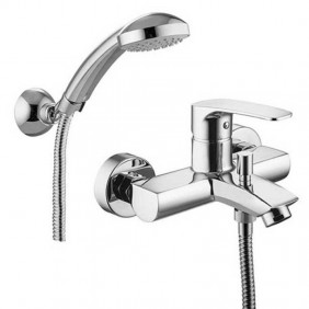 Mezcladora de bañera-ducha Paffoni Lime con...