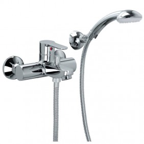 Mitigeur bain-douche Paffoni Blu avec douchette...