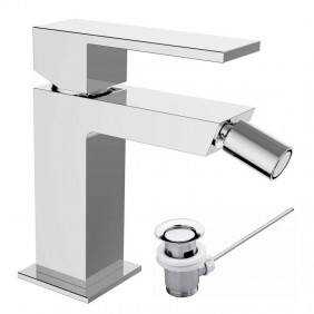 Teorema Pillar Bidet-Armatur mit Ablaufgarnitur...