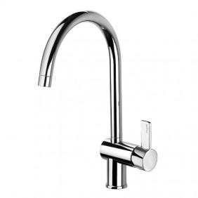 Paffoni Rock kitchen tap swivel spout chromed...