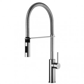Paffoni Light kitchen tap with swivel spout...