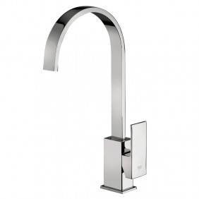 Mezcladora de fregadero Paffoni Elle con caño...