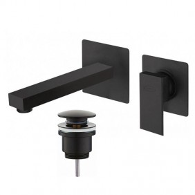 Teorema Pillar 2-piece recessed washbasin tap...