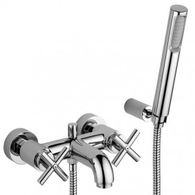 Mezcladora de bañera Paffoni Quattro con...