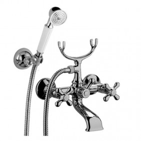 Mezcladora de bañera Paffoni Iris con duchador...