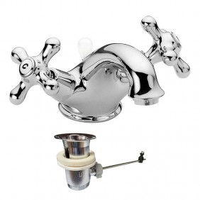 Mitigeur de lavabo retro Paffoni Iris chasse...