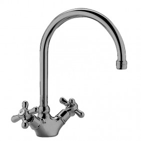 Mezcladora de fregadero Paffoni Iris caño...