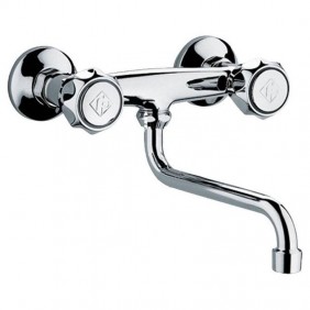 Paffoni Danubio washbasin tap wall-mounted...