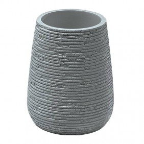 Gedy Gemini Zahnputzbecher grau GM98-08