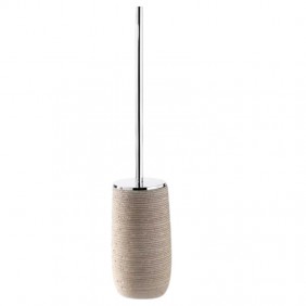 Portaescobilla Gedy Gemini gris tórtola GM33-52