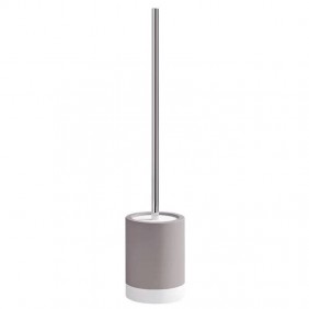 Portaescobilla Gedy New Mizar gris tórtola NM33-52
