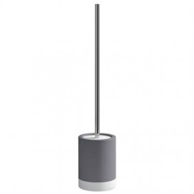 Portaescobilla Gedy New Mizar gris NM33-08