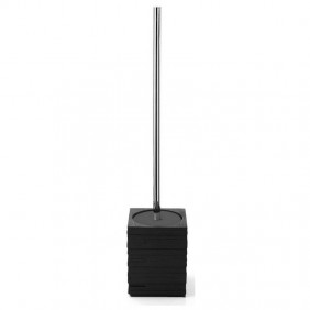 Portaescobilla Gedy Quadrotto negro QU33-14