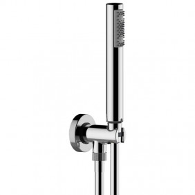 Bossini Zen 1-jet chrome hand shower kit...