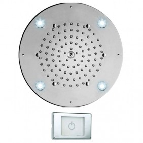Cabeza de ducha empotrada redonda Bossini Oki...