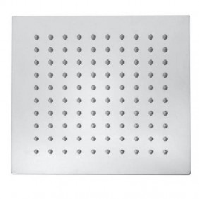 Bossini Tetis viereckige Kopfbrause chrom 20x20...