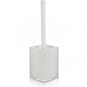 Portaescobilla Gedy Rainbow blanco RA33-02