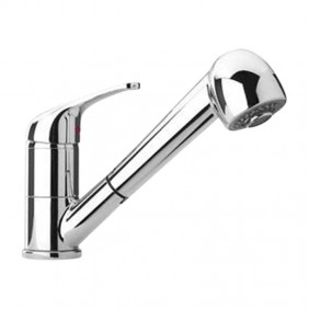 Paini Pilot single-lever kitchen tap pull-out...